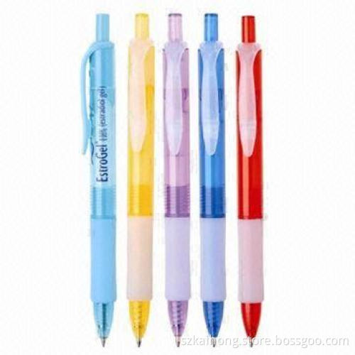 Promotional Ballpoint Pen, Made of AS, Available in Various Colors